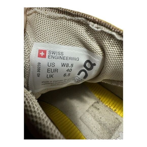 On Women's Cloud X Running Shoes Sand Size 8.5 - Picture 7 of 15